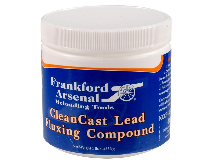 Frankford Arsenal CLEANCAST LEAD FLUXING COMPOUND, Lood Flux inhoud 453 gram